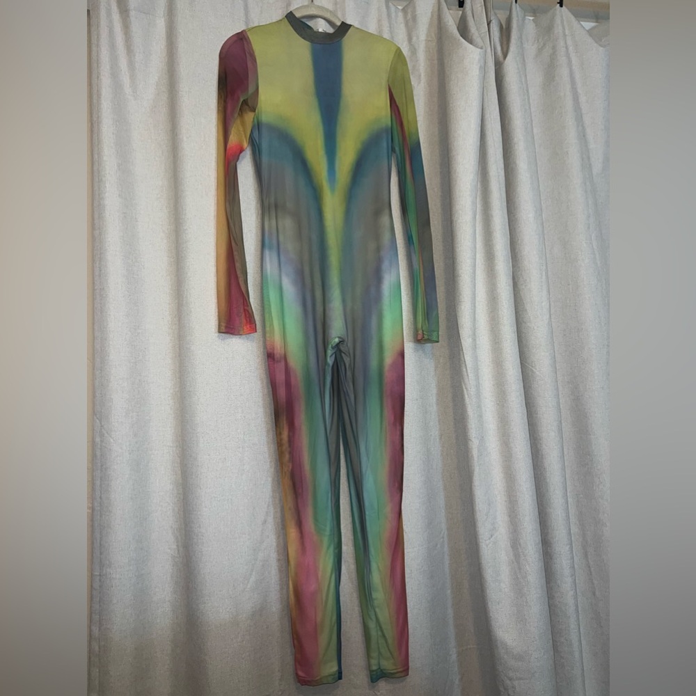 Women’s mesh jump suit